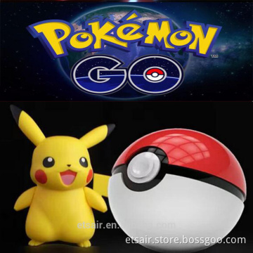 2016 Manufacturer Mobile Accessories Top Funny Cartoon Real 6000mah Magic Ball Pokemon Go Power Bank For Gift